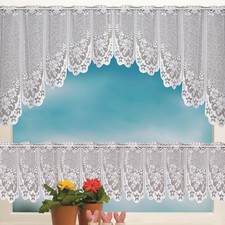  Demi-rideau à tricoter