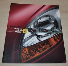 2003 Renault Kangoo Express 4x4 Brochure Prospekt Prospectus Nederland