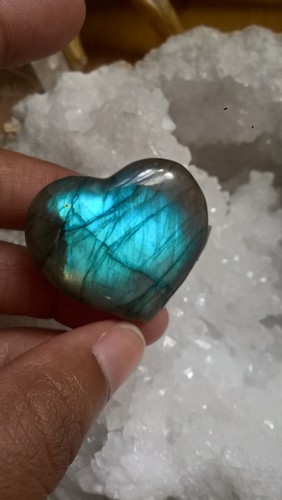 14g petit coeur labradorite - coeur,