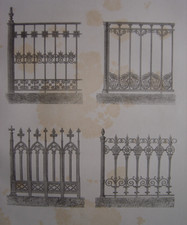 Lithograph of Wrought Iron