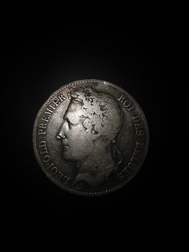 Belgique léopold 5 francs - léopold, i