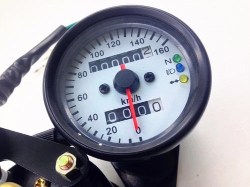 Compteur vitesse noir moto - de,