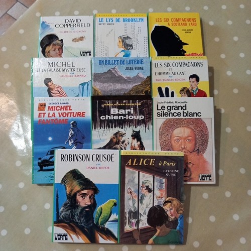 Lot livres bibliothèque - de, 11