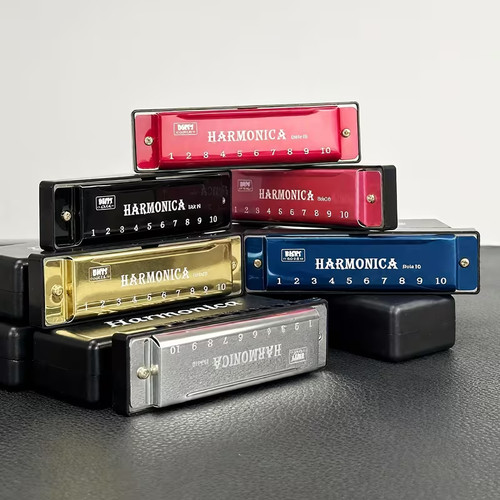 Très bel harmonica diatonique - harmonica,