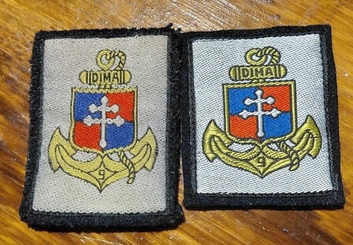 Lot insignes tissus dima - 2, 9°