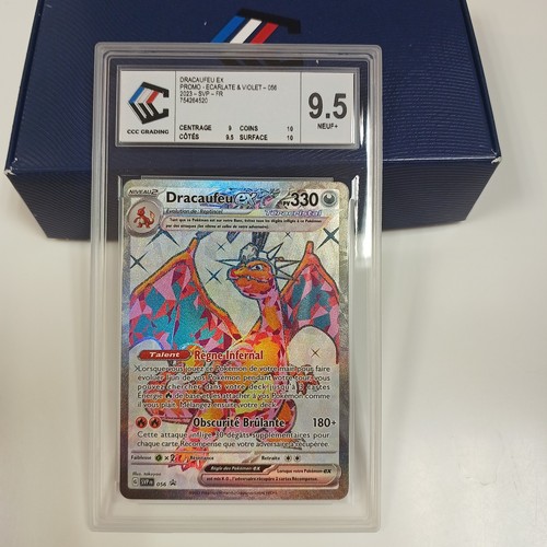 Carte pokémon dracaufeu ex - carte,
