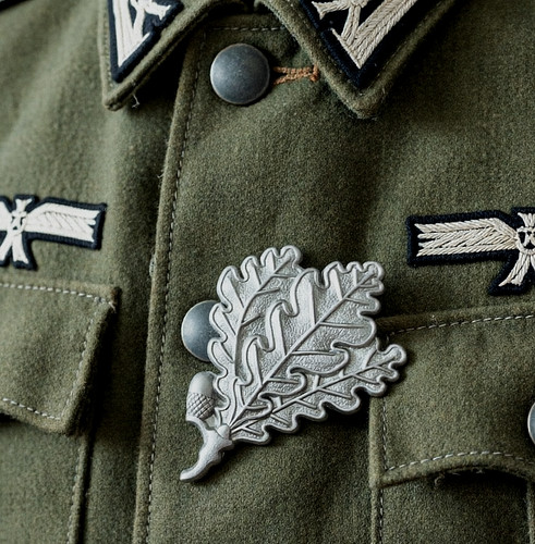 Ww2 feuilles chêne sans - -, de