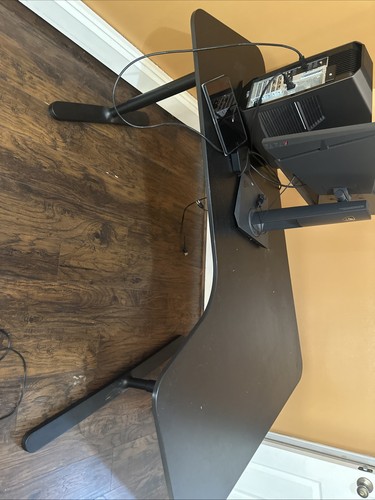Black ikea bekant corner - ikea, desk