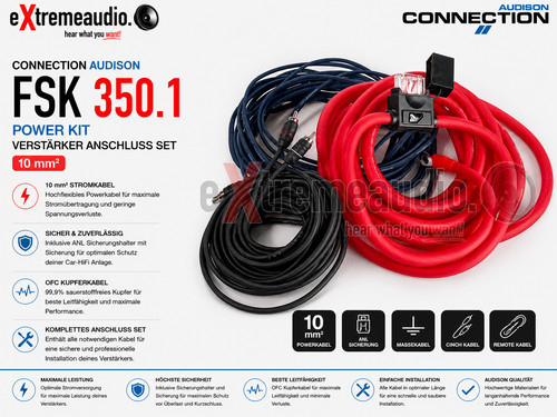Connection audison fsk 350 - connection,