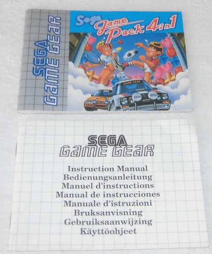 Notices console game gear - console, pack