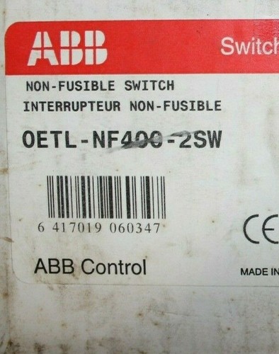 Abb oetl nf400 2sw non - oetl-nf400-2sw, non-fusible