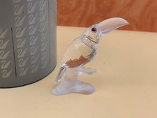 Figurine Swarovski 119441 Toucan 6,5 cm. Emballage d'origine et certificat. E...