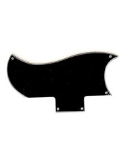 Pickguard Noir Gaucher Half