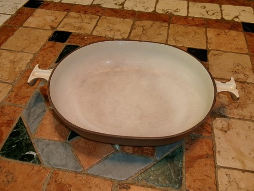 Creuset plat ovale - le,