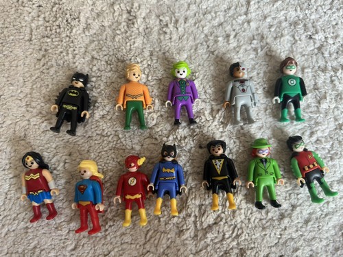 Lot figurines kinder dc - lot,