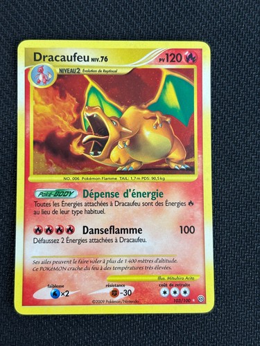 Carte pokémon dracaufeu - carte,