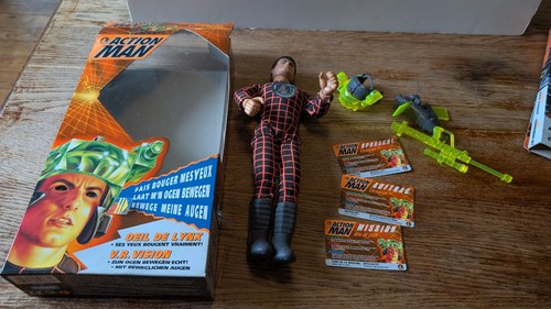 Action man habro - action, oeil