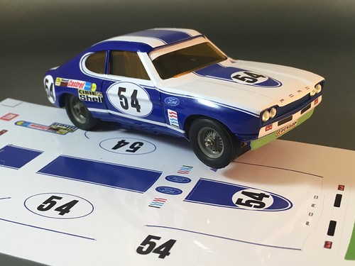 Stickers pour ford capri 52 - stickers,