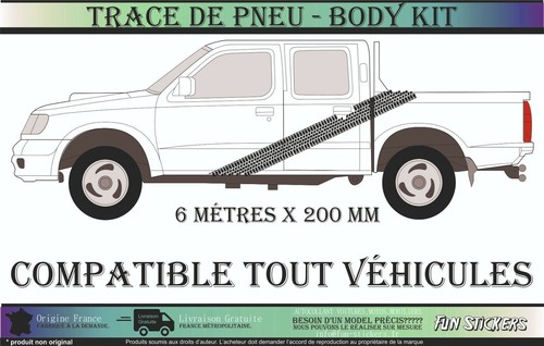 Pickup 4x4 bandes traces - pickup,
