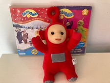 PELUCHE PO TELETUBBIES + 2 DVD DT JOYEUX NOEL JOUE DANS LA NEIGE AVEC LES TELET