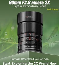 7artisans 60mm F2.8 Macro 2X