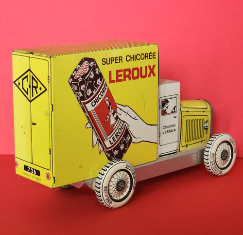 Jouet camionnette publicitaire - jouet,