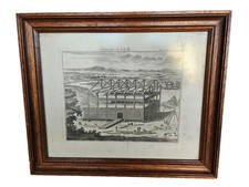 CADRE SOUS VERRE GRAVURE