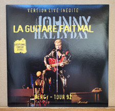 Johnny Hallyday  La Guitare Fait Mal - Rare EP 45T 1992 Disque NEUF Jamais Joué