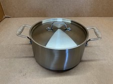 Lagostina 6 Qt Stainless Steel Stockpot With Lid, Made in Italy