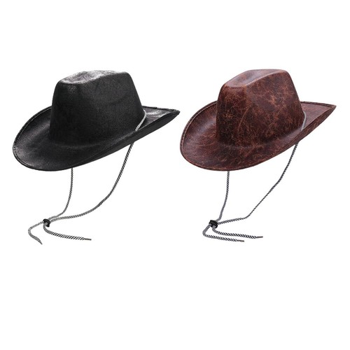 Chapeau cowboy daim pour - cowboy,