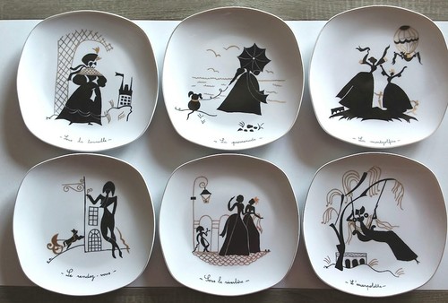 Superbe service assiettes - de, 6