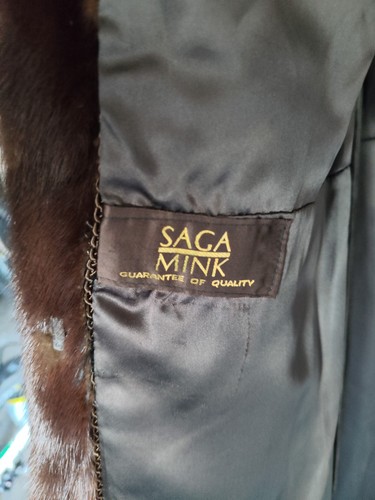 Saga mink manteau - mink,