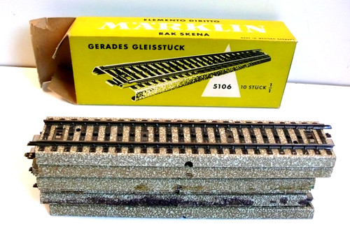 Marklin boite 10 rails - marklin,