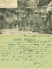 2048-FRANCIA, LES ATELIERS DU CHEMIN DE FER DE L'EST, LE MARTEAU-PILON, 1891