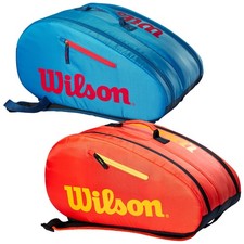 Wilson Padel Tennis Raquette Sac Junior Équipe Transport Manche Bandoulière 2025
