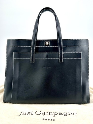 Sac just campagne cuir noir - sac,