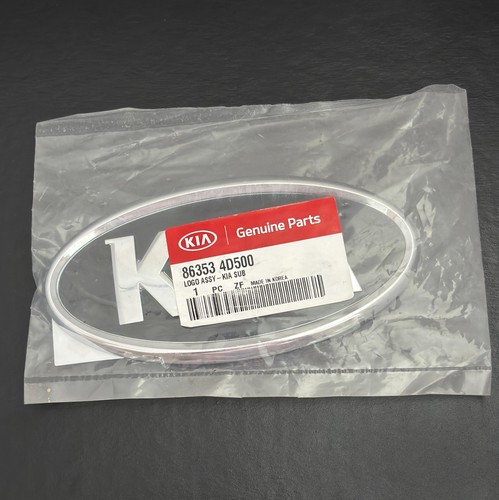 Logo kia oem - 863534d500, noir
