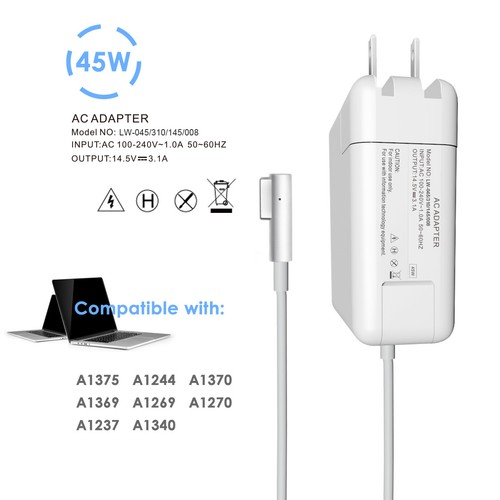 45w charger for macbook - charger, air