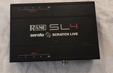 RANE SCRATCH LIVE SL4 Digital DJ System Audio Interface Serato DVS w/Case