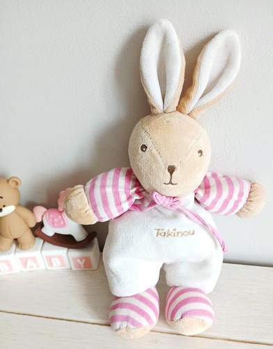 Takinou doudou peluche lapin