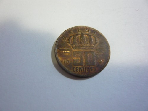 Centimes belgique pièce - 50,