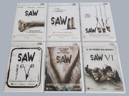 Lot dvd saga saw films - saw,