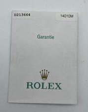 Papier de montre ROLEX Air