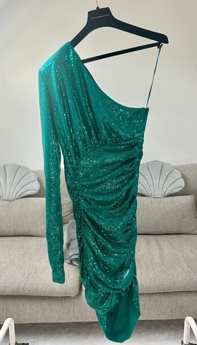 Robe soirée sequins - de,