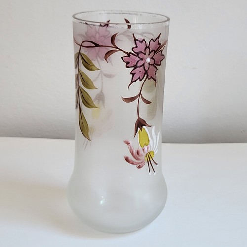 Vase gobelet verre givré - givré, à