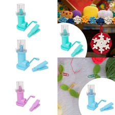 Machine à tricoter manuelle compacte, bobine à main, pour projet de bracelet