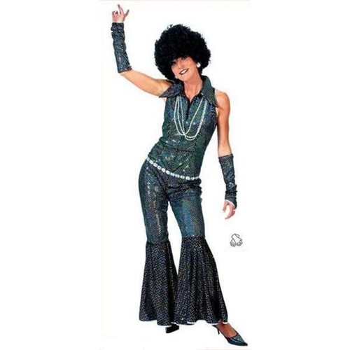 Combinaison disco noire avec - disco,