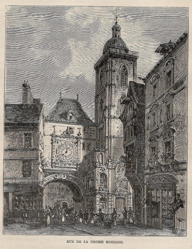 Rouen france rue - rouen, grosse