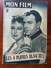 b)Mon Film n°62 du 01/10/1947 "Les 4 Plumes Blanches" J. Duprez, J. Clements