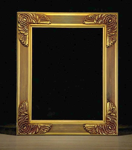 Cadre art deco bois stuc - cadre, en